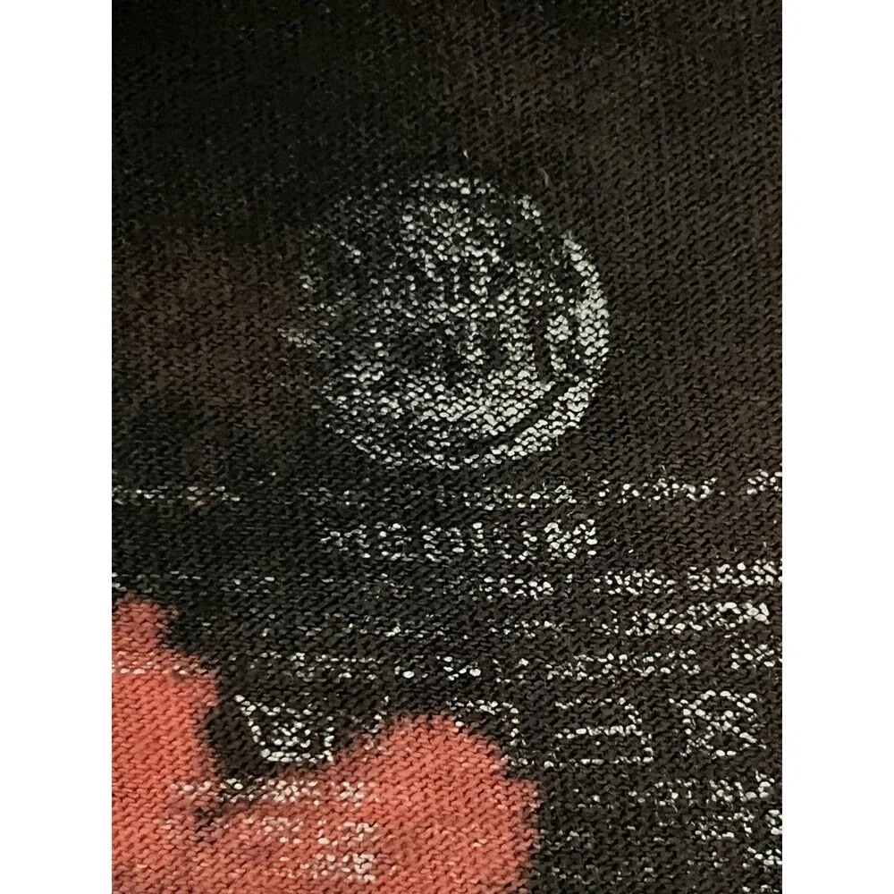 Demon Slayer Shirt Youth Medium Black Orange Nezuko Kamado Anime Tie Dye Tee